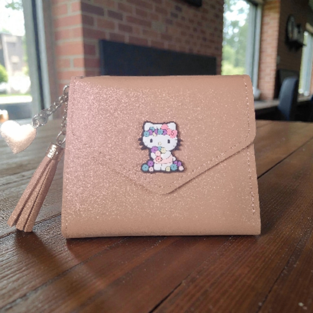 Hello Kitty Pink Key & Card Holder
